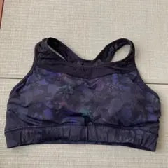 CWX花柄ヨガブラ ストレッチ素材