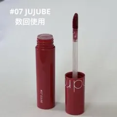 ジューシーラスティングティント 07 JUJUBE 赤系 ロムアンド