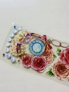 ✩のこり２✩S12＃花烟语(虹光)糖宝屋切り売り海外装飾マステ 2025年最新】海外マス 花の人気アイテム - メルカリ S12＃花烟语(虹光)