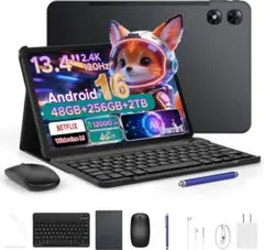 Android16 タブレット 13.4インチ 48GB+256GB+2TB拡張 - メルカリ