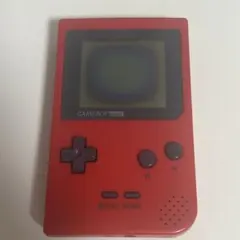 任天堂 ゲームボーイポケット レッド 本体