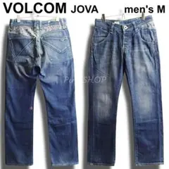 ボルコム　JOVA　W78cm　ストレートデニム　ストレッチ　藍青　メキシコ製のサムネイル