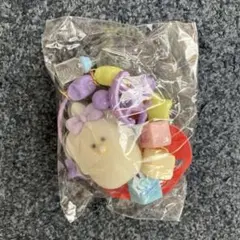 つぶらな瞳のなまがき だいすきいっぱいキーチェーン　むらさき　紫　キーホルダー