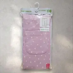 110 新品 UNIQLO ユニクロ レギンス 10分丈 ピンク ドット