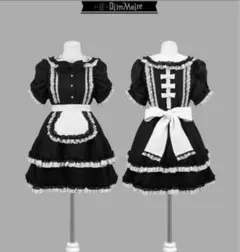DimMoireディムモアール 絶メイドワンピースII【Black】 - メルカリ