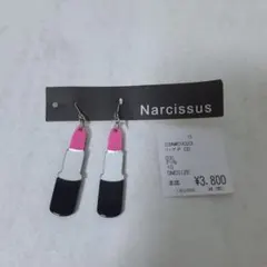 新品 Narcissus ナルシス リップモチーフ ピアス ピンクのサムネイル