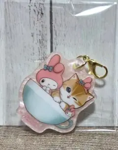 モフサンド サンリオ マーブルアクリルチャーム　マイメロディ