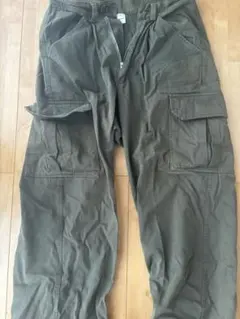 countrymoment カーゴパンツ オリーブ サイズs