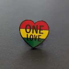 ONE LOVE ピンバッジ N77-13 ボブ・マーリーのサムネイル