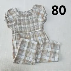 ⚫︎バースデイ⚫︎tete a tete ベビーオールインワン【サイズ80】