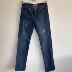 UNIQLO スリムテーパードデニム 23インチ