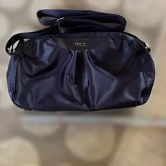 Agnès b. Voyage ネイビー　ショルダーバッグ