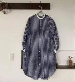 【 GYMPHLEX ジムフレックス…ニコアンド】 美品　ストライプワンピース