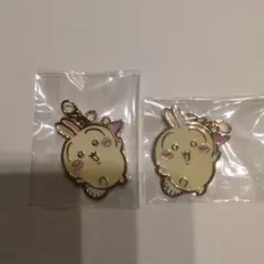 ちいかわパーク　ゲームの景品　メタルチャーム　うさぎ　2個セット