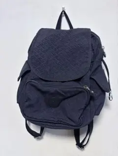 ⭐︎美品　キプリング コンパクトリュック ネイビー　KIPLING 一回のみ