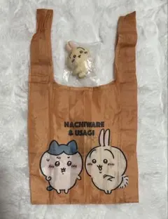 ちいかわ　エコバッグ　うさぎ　ハチワレ　クリップぬいぐるみ　セット