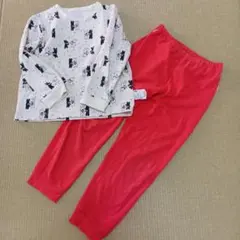 ●ユニクロ パジャマ リサとガスパール 120　ルームウェア