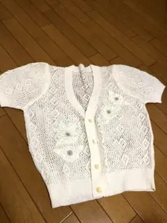 ラインストーンカーディガン