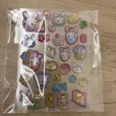 【正規品】うるちゅるポップシール フワフワらびちゃん