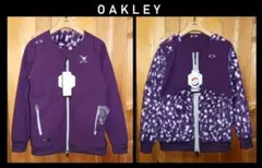新品 オークリーゴルフ スカル リバーシブル ウインドジャケット (XXL) Ⓗ