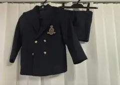 ネイビー ダブルブレストスーツ 120cm