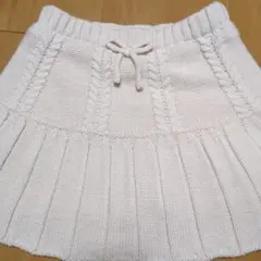 petit main 子供服　Mサイズ　ニット　プリーツ　スカート　スカパン
