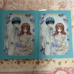 種村有菜　アニメイトカフェ ラメチャーム ウェディングカード　Wedding Amazon.co.jp: 種村有菜 ウエディングカード コロッタ