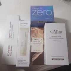 スキンケアセット 5点 ダルバ、バニラコ、センテラ他