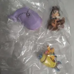 ディズニーシー　カプセルトイ　3個セット　カプセル無し
