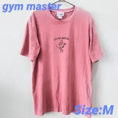 gym master LUCKY BREAK Tシャツ Mサイズ ピンク 難あり