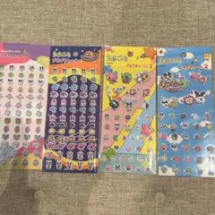 たまごっちシール　プチプチシール4点セット