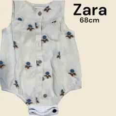 ZARA ロンパース　68センチ　ノースリーブ　夏服　リメイクのサムネイル
