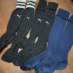 サッカー靴下ジュニア3足セット