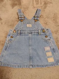 BeBe ベベ デニム ジャンパースカート 90㎝のサムネイル
