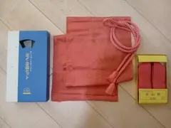 帯締め・帯揚セット、重ね衿