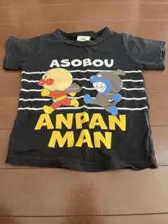 アンパンマン Tシャツ 90サイズ 黒