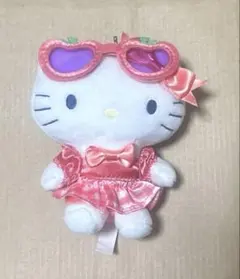 ハローキティ Happy くじナイトプール ぬいぐるみ チャーム賞