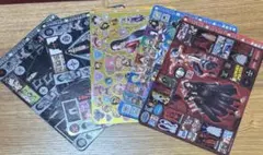 ワンピース ジャンボカードダス 2010 シール５枚セット