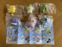 ポケモン 指人形 うたうニャース グラサンゼニガメ サンタルージュラ