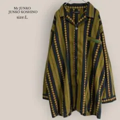 コシノジュンコJUNKO KOSHINO✨美品✨ストライプシャツ　長袖　メンズのサムネイル