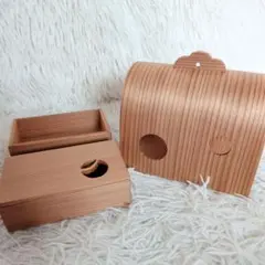 伝統工芸　大館工芸社 曲げわっぱ 木製 小物入れ 収納ボックス インテリア 秋田のサムネイル
