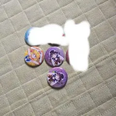 美少女戦士セーラームーン　ローソン　オーロララメ缶バッチ