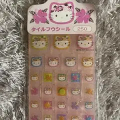 ハローキティ　当時物　シール　トロピカルフルーツ　ハイビ　平成レトロ