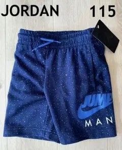 新品】JORDAN キッズ　ハーフパンツ　スウェット★115