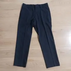 ユニクロ メンズ スラックス パンツ ネイビー ウエスト79cm