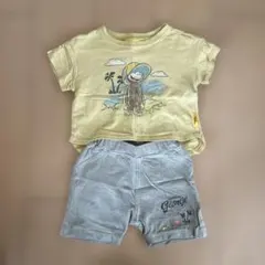 おさるのジョージ 上下セット80cm