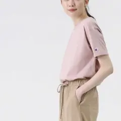 champion ワンポイント無地Tシャツ