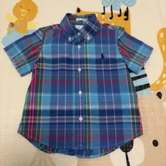 Ralph Lauren チェック柄 半袖シャツ 24M