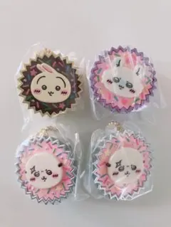 ちいかわ 手作りおやつチャーム　＃平成女児チョコ　うさぎ　モモンガ　ラッコ