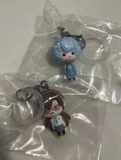 エヴァンゲリオン めじるしアクセサリー 2個セット レイ マリ